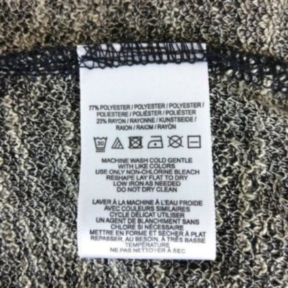 Free People Beach Marled Rolled Sleeve Sweater Gray Size Small - Picture 5 of 5